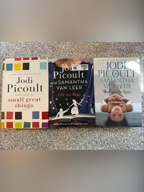 Jodi Picoult Hardcover Book Lot of 3 Signed Copy